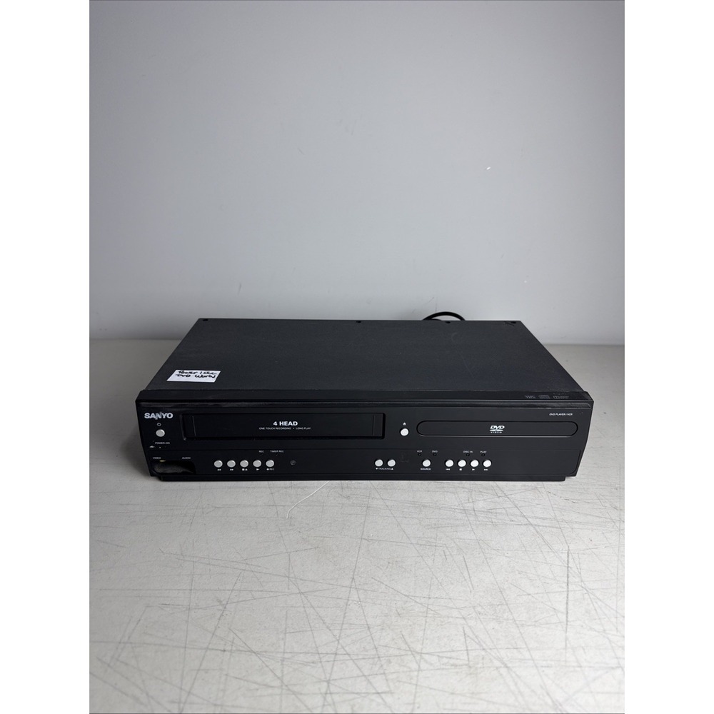 Sanyo VCR DVD Combo Player FWDV225F - FOR PARTS / REPAIR - VHS Not Working *Read